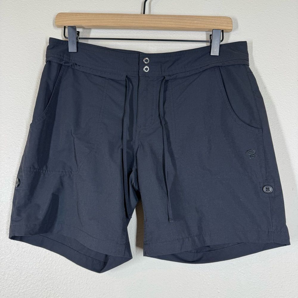 Mountain Hardwear Women’s Convertible Roll Up Shorts Black Outdoor Hiking Size 6
